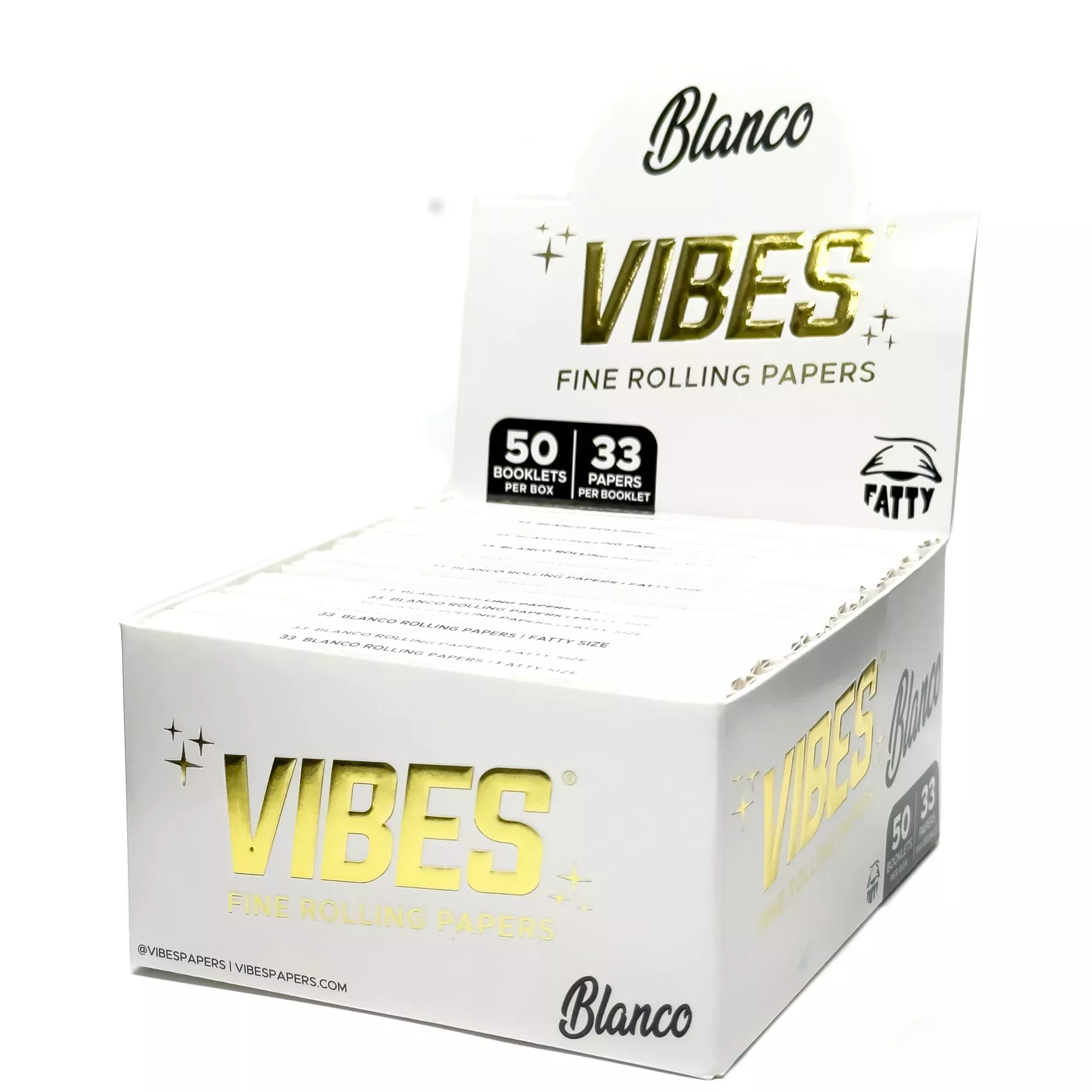 Vibes - Fatty Blanco - 33 Paper Booklet - 50 Pack Box