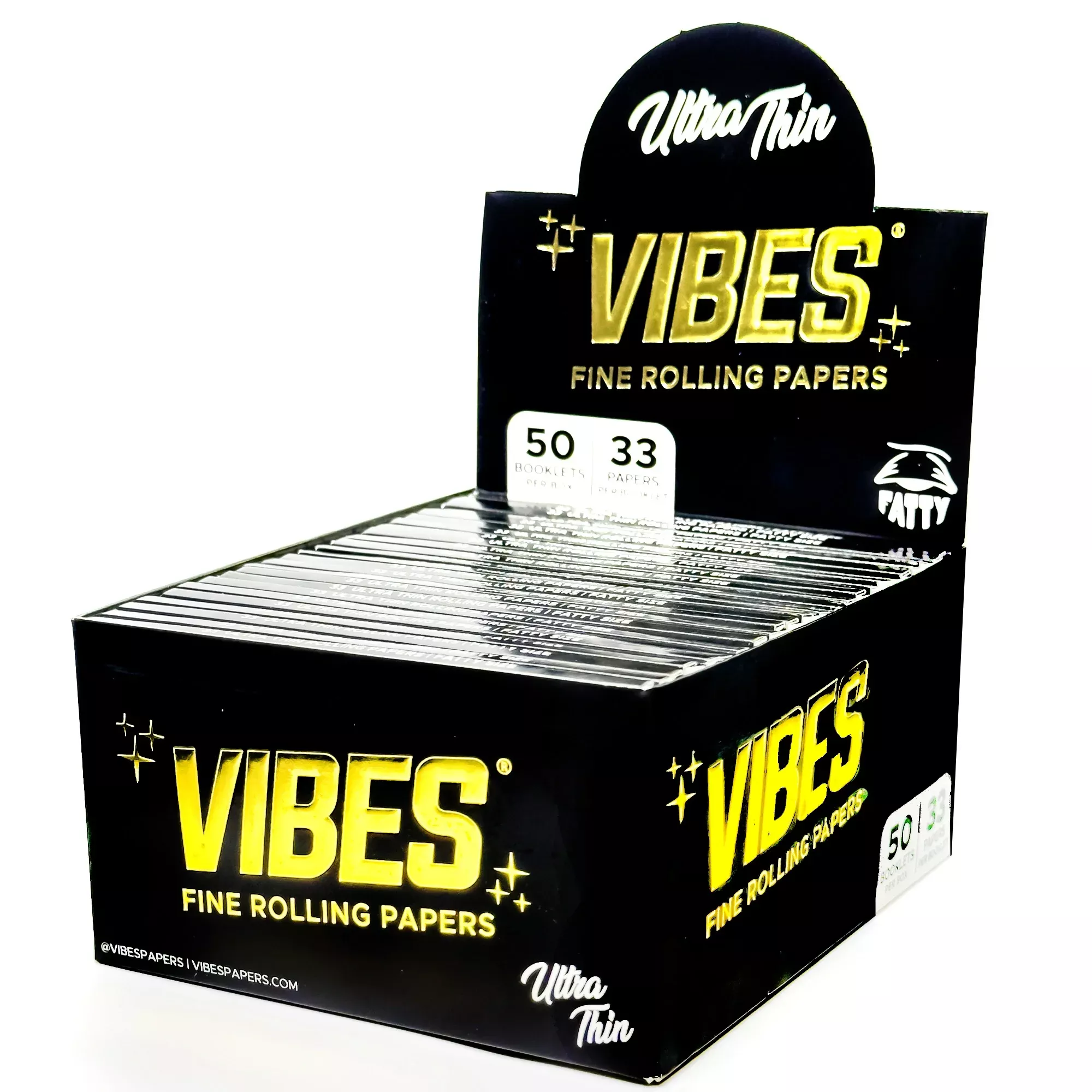 Vibes - Fatty Ultra Thin - 33 Paper Booklet - 50 Pack Box