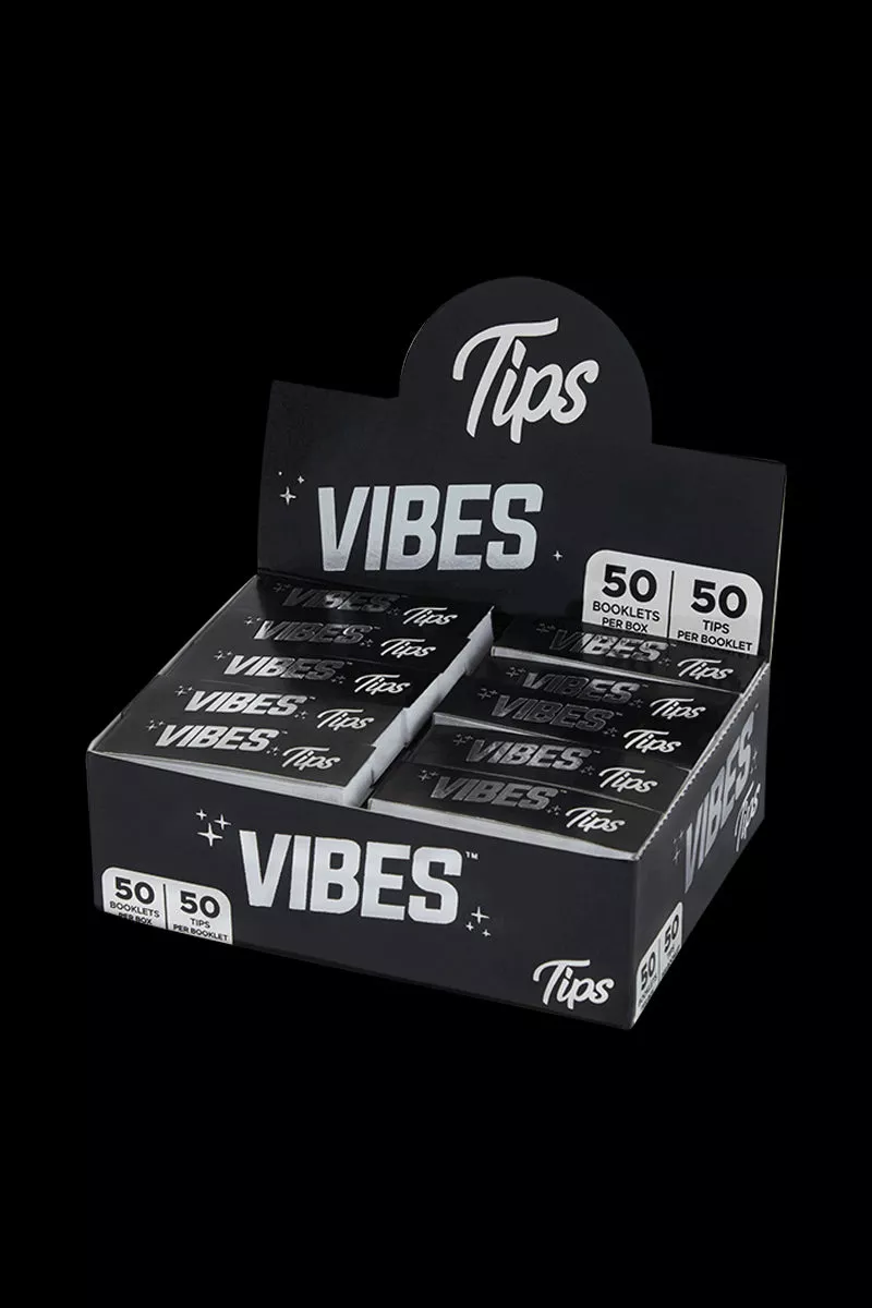 VIBES Rolling Tips Box – 50 Pack