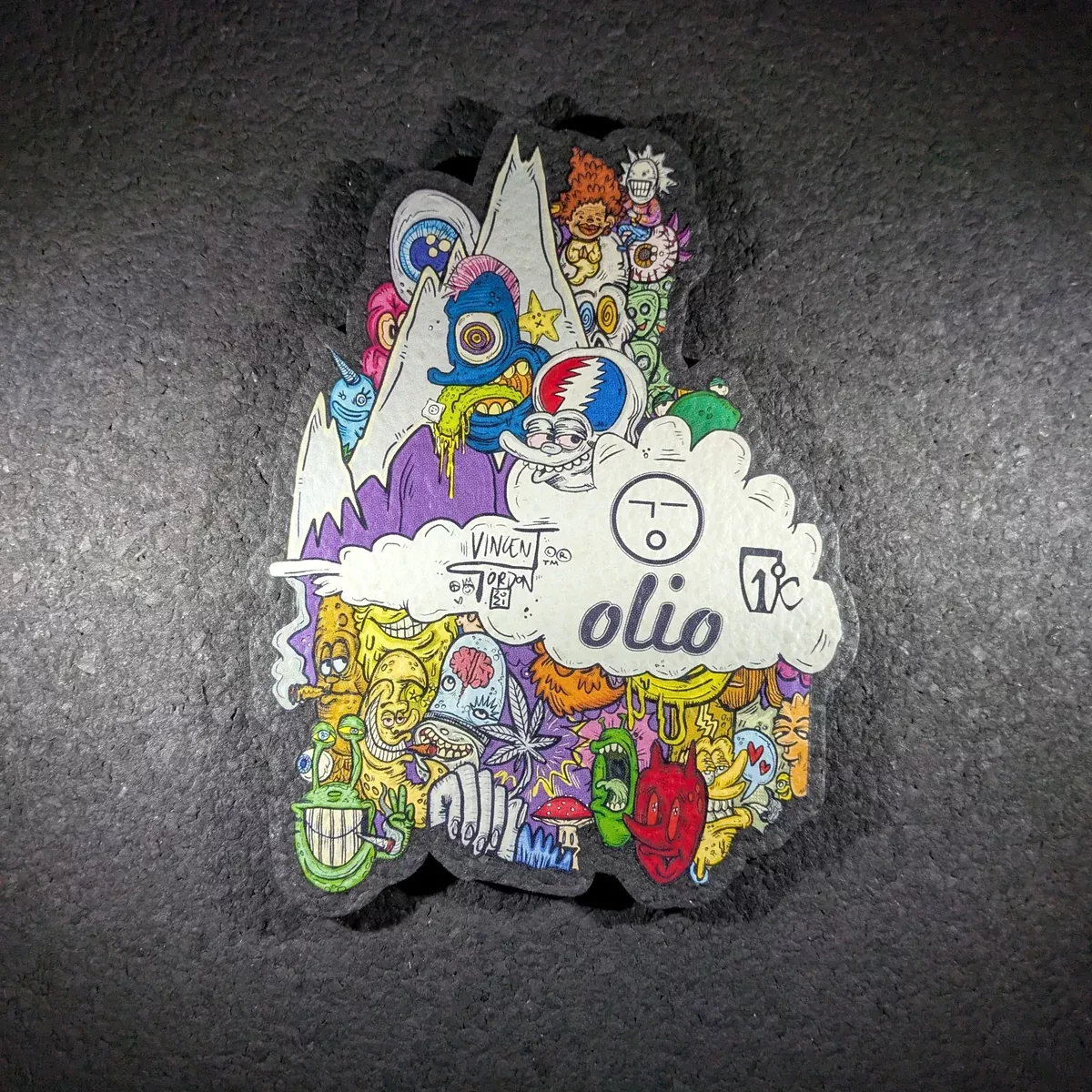 Vincent Gordon x Olio - Heady Hash Cartoons Moodmat