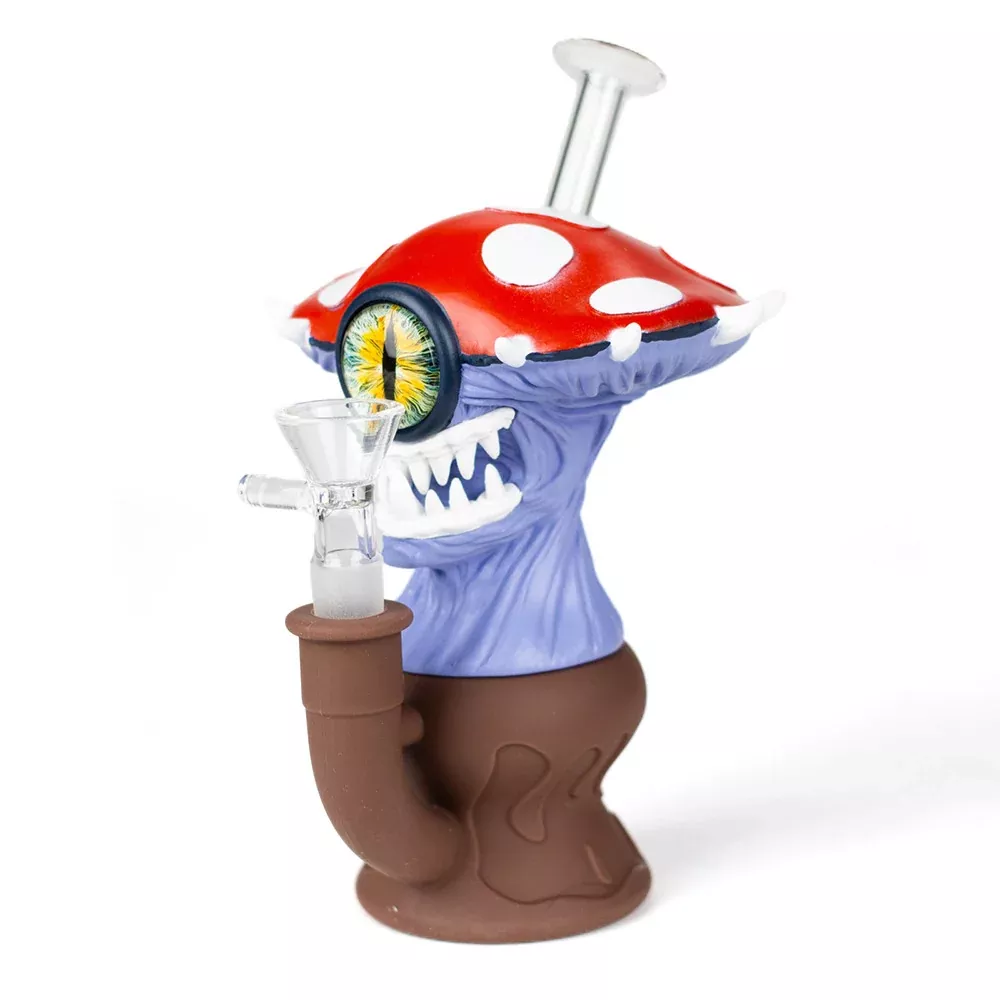 Vinyl Mushroom Monster Bong