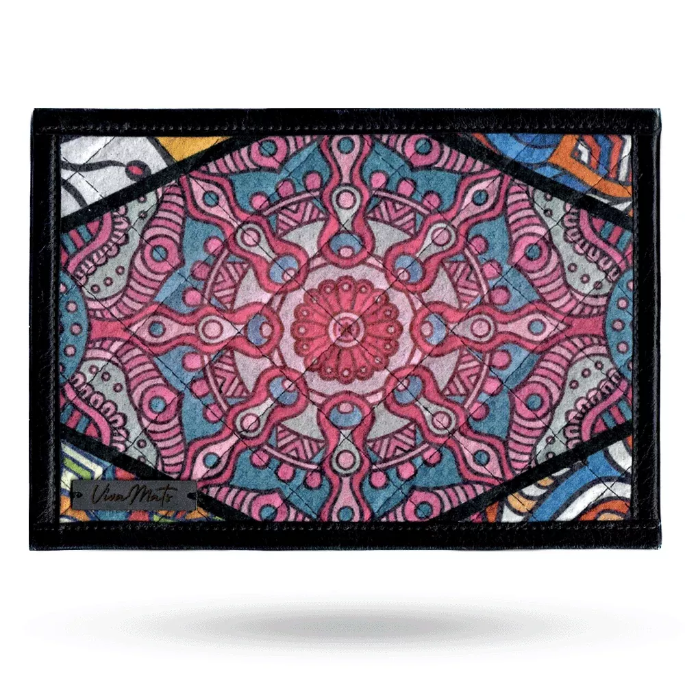 Viva Mats - Artisan Dab Mats - Rectangle Mat - Style #10