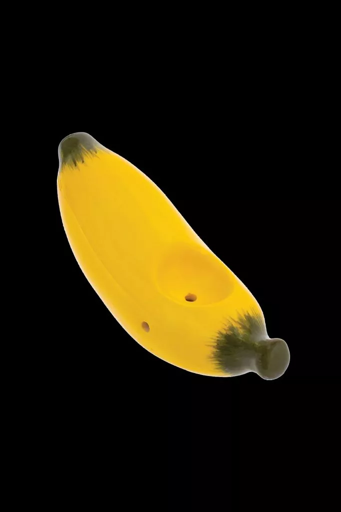 Wacky Bowlz Banana Ceramic Hand Pipe
