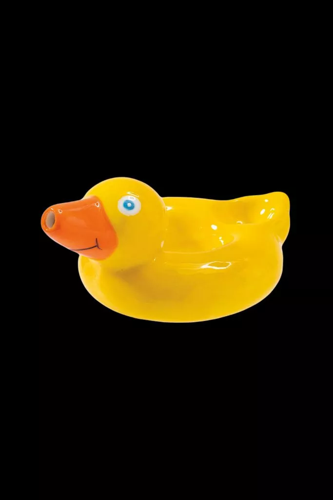Wacky Bowlz Ducky Life Saver Ceramic Pipe