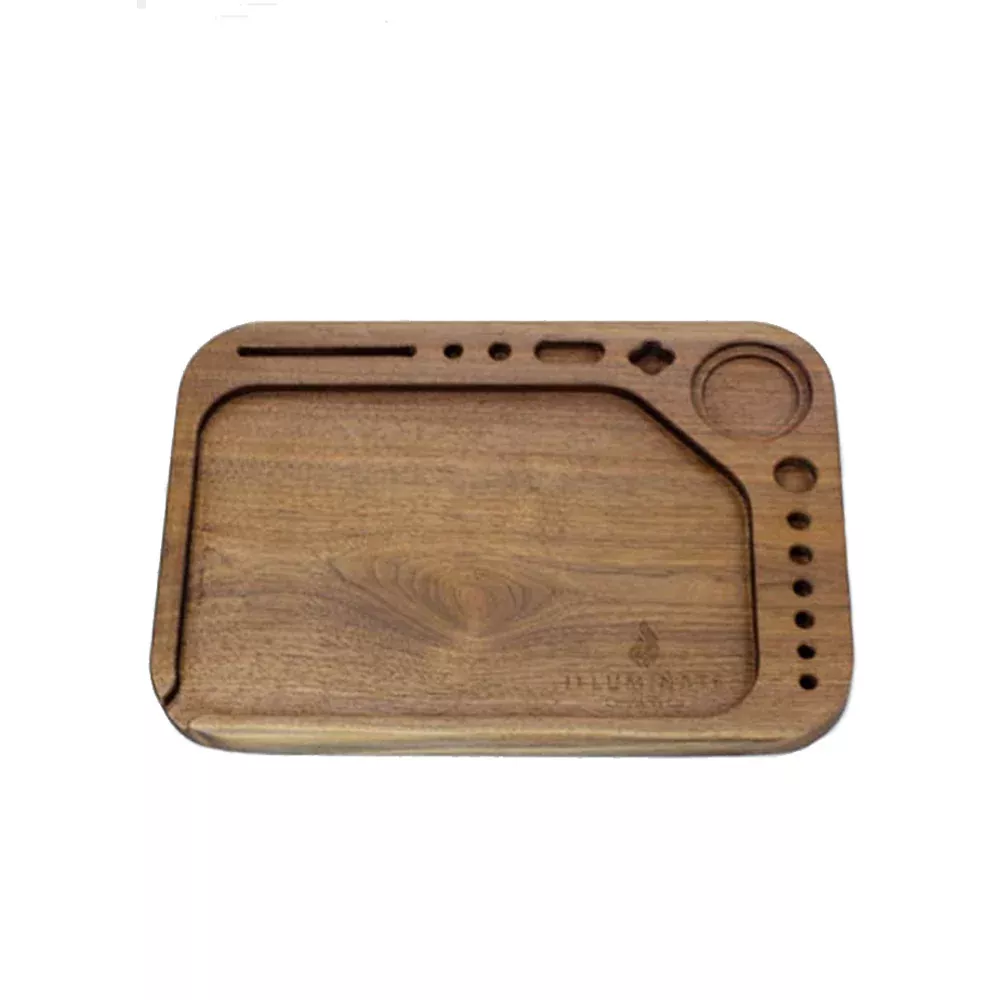 Walnet King Wooden Rolling Tray