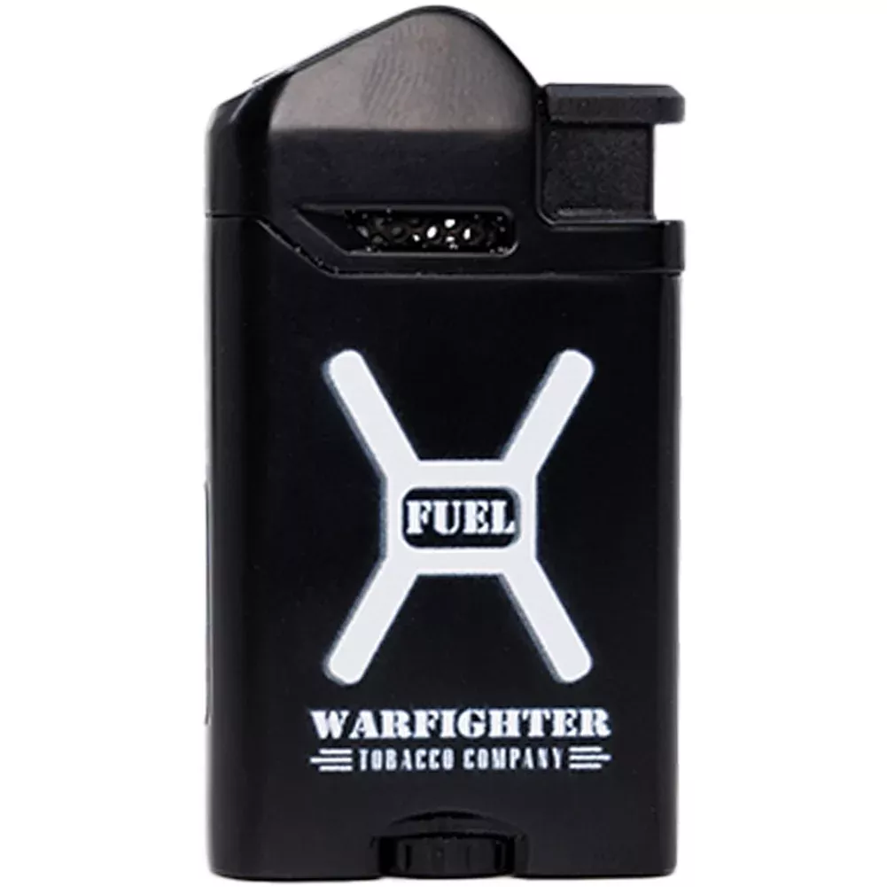 Warfighter Black Fuel Can Flat Flame Lighter