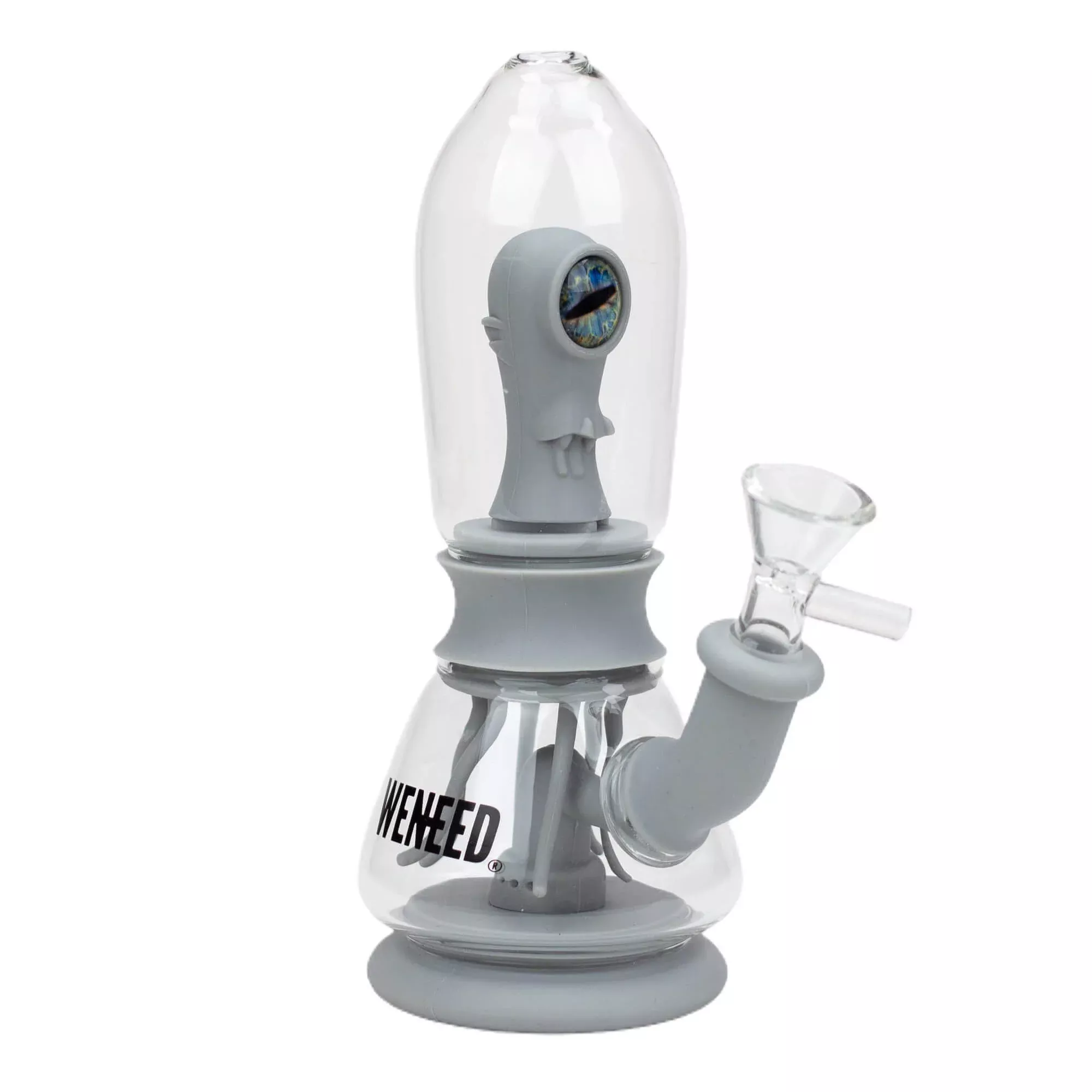 WENEED - 7" Silicone Monster Double Filter Bong