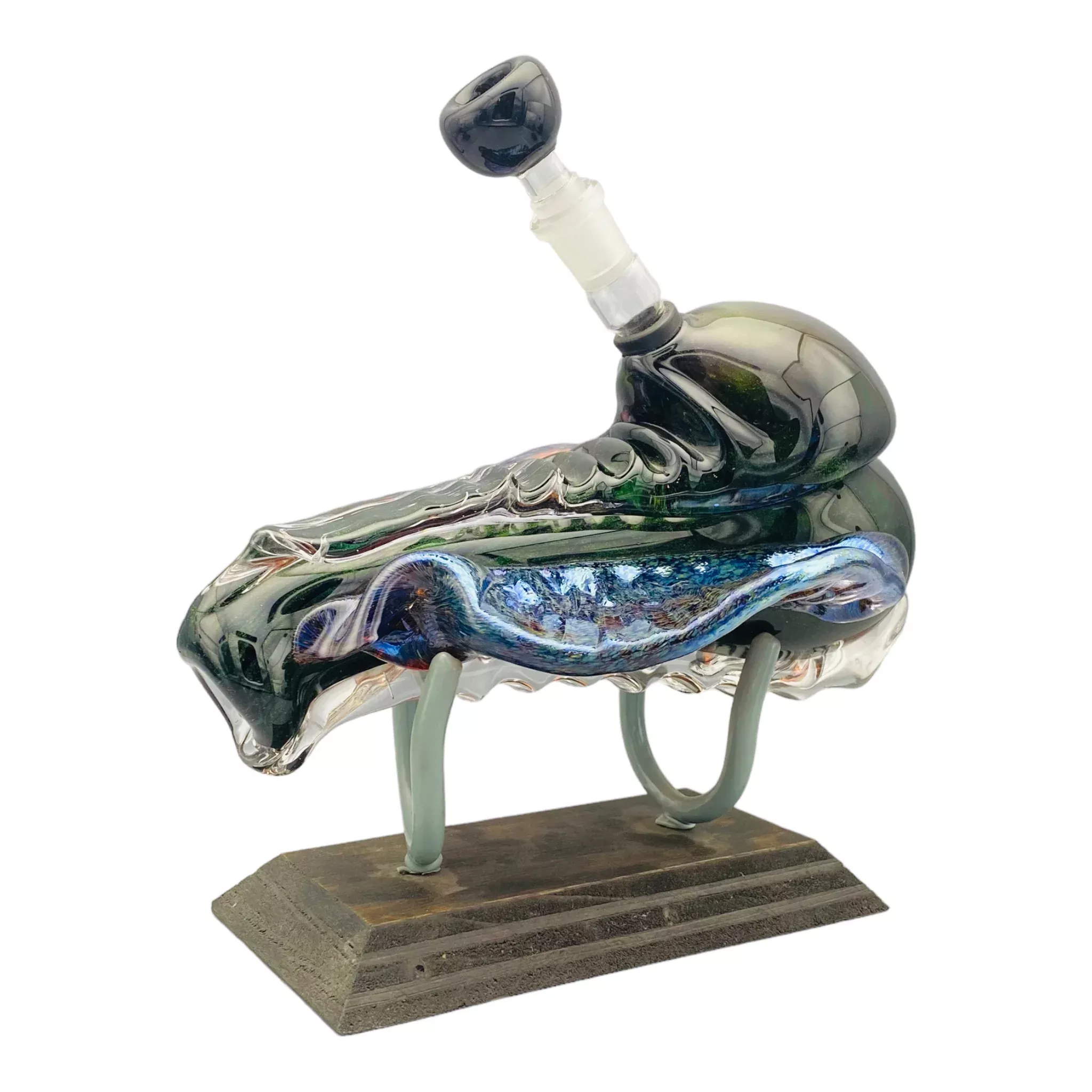 Wes Richards Glass - Flying Nebula Soft Glass Bubbler