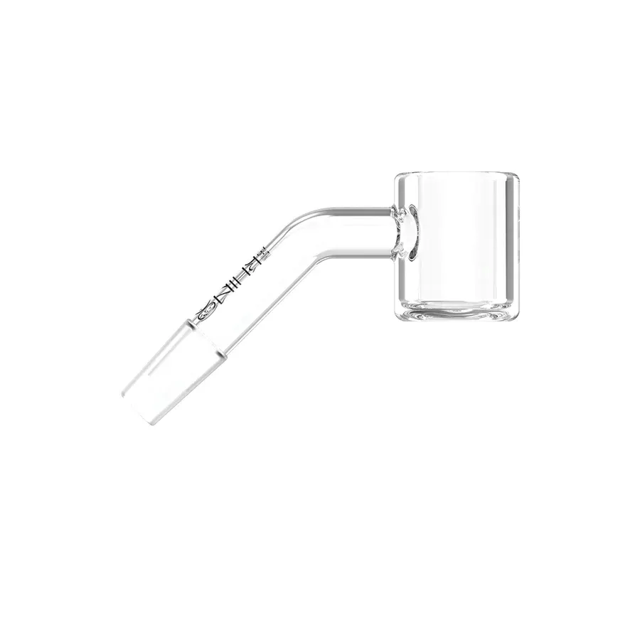 White Rhino 10mm 45° Male Quartz Banger – 2mm Thick Bucket