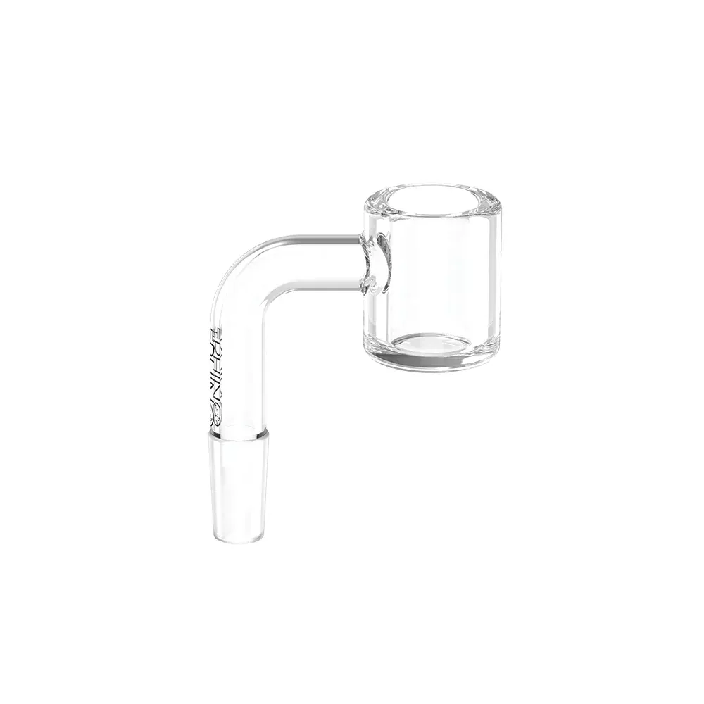White Rhino 10mm 90° Male Quartz Banger – 4mm Thick Bucket