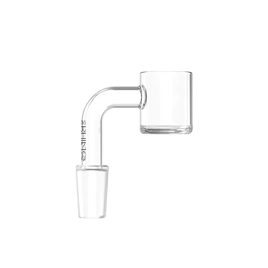 White Rhino 14mm 90° Male Quartz Banger – 4mm Thick Bowl