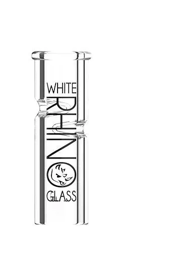 White Rhino Round XL Glass Tips - 80 Count Display