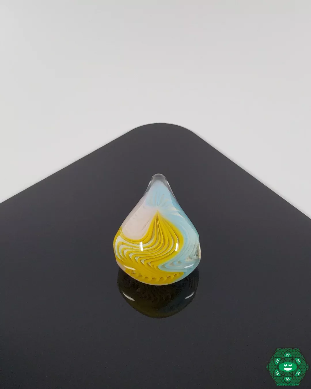Wig Wag Glass Pendant | Colorful Glass Design | Collectible Jewelry