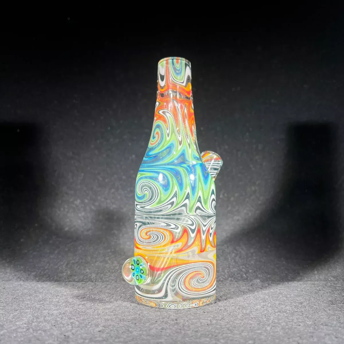 Will Star Glass x The Glass Mechanic - Wig Wag Sake Bottle