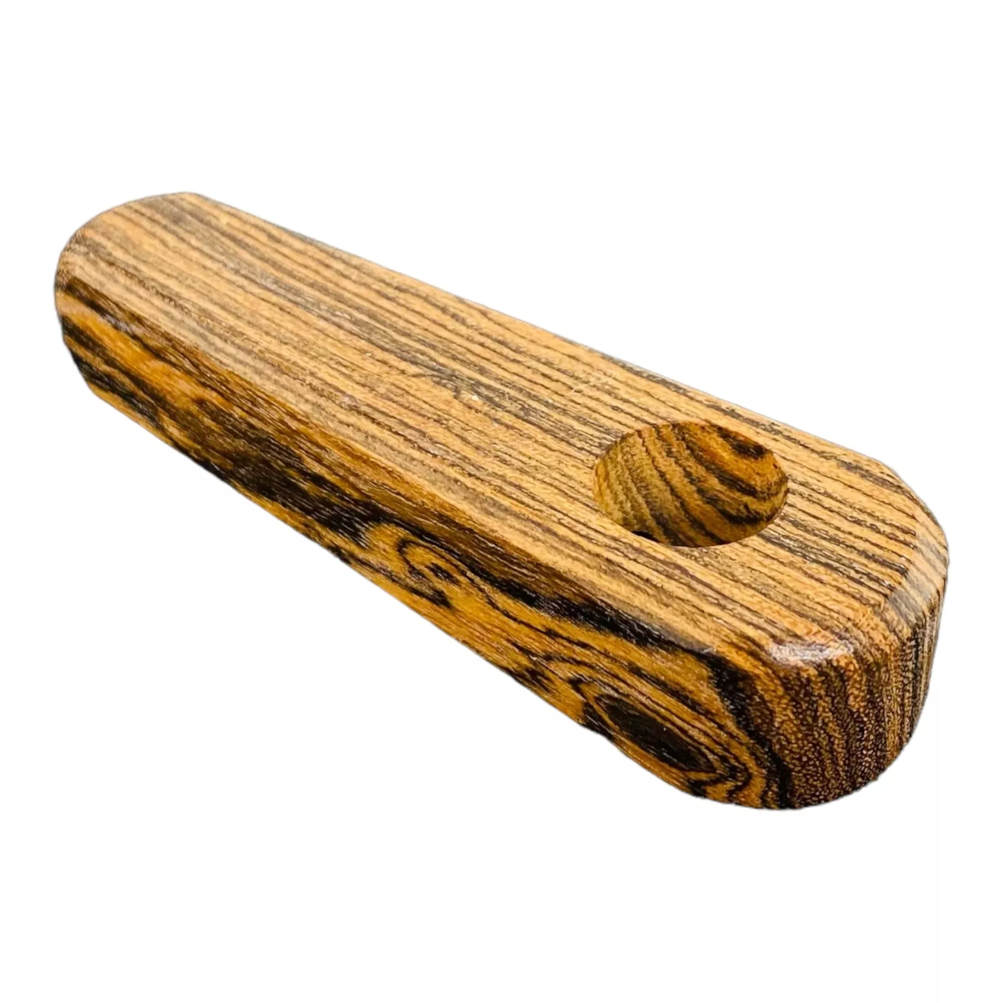 Wood Hand Pipe - Basic Tombstone Wood Pipe