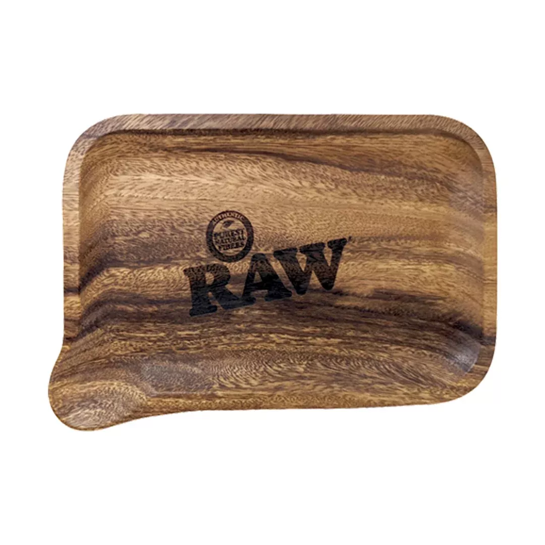 Wooden Spout Rolling Tray for Smokers