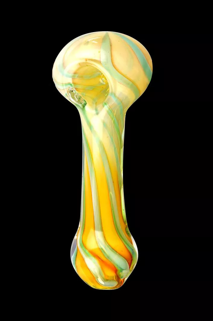 Worked Swirl Spoon Pipe – Gilbert