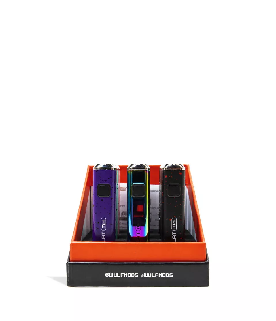 Wulf Flat Mini 400mAh Cartridge Battery 9-Pack