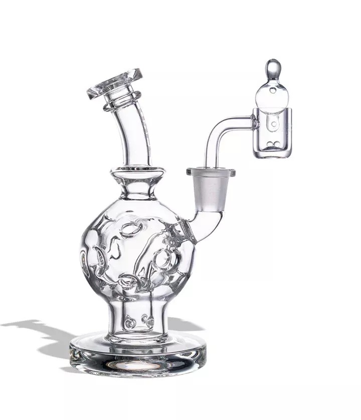 Wulf Mods Atom 14mm Dab Rig with Quartz Banger