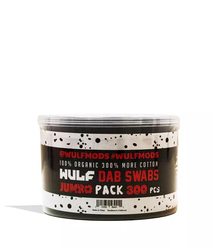 Wulf Mods Cotton Dab Swabs – 300 Pack