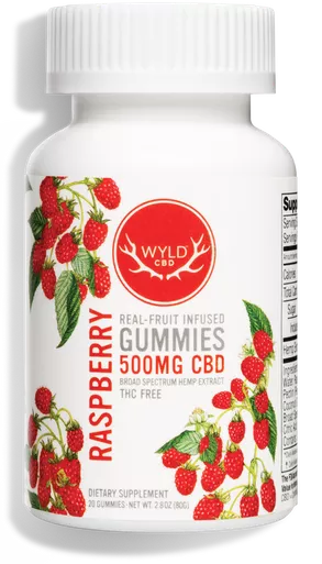 Wyld CBD Real-Fruit Infused Gummies 25mg