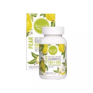 Wyld CBD Real-Fruit Infused Gummies CBD+CBG 30mg
