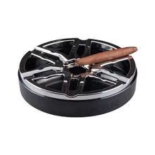 XIKAR Burnout 6Cigar Ashtray Chrome 10" Weather Resistant