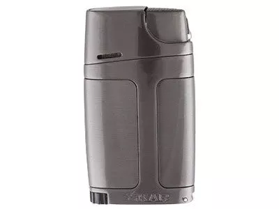 Xikar ELX G2 Gunmetal Double Jet Flame Cigar Lighter