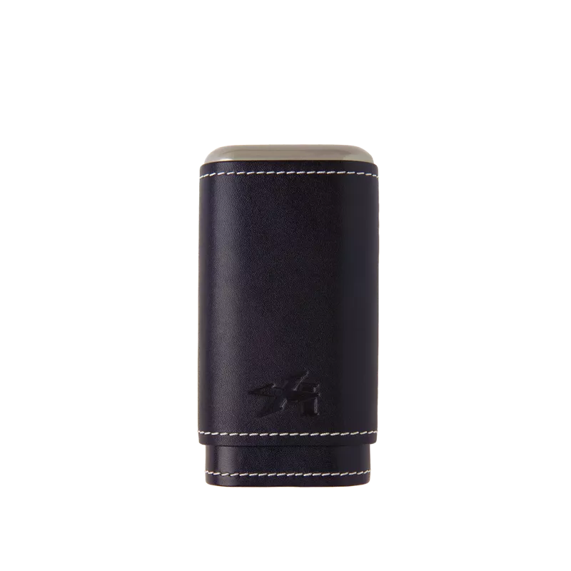 Xikar Envoy Leather 3 Cigar Holder Black 3Ct