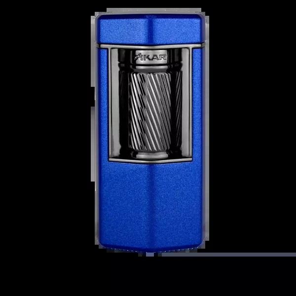 Xikar Meridian Soft Flame cigar lighter (Blue & Gunmetal)