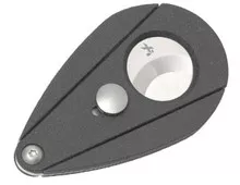 XiKAR Xi2 Cigar Cutter Double Guillotine Granite Silver