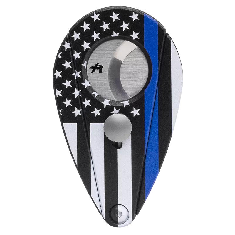 XIKAR XI2 Cigar Cutter Hero Series, Blue Line