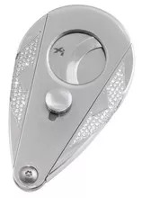 XiKAR Xi3 Cigar Cutter Double Guillotine Pave X CZ Stone Limited Ed.