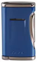 XiKAR Xidris Single Jet Torch Cigar Lighter 541BL Blue