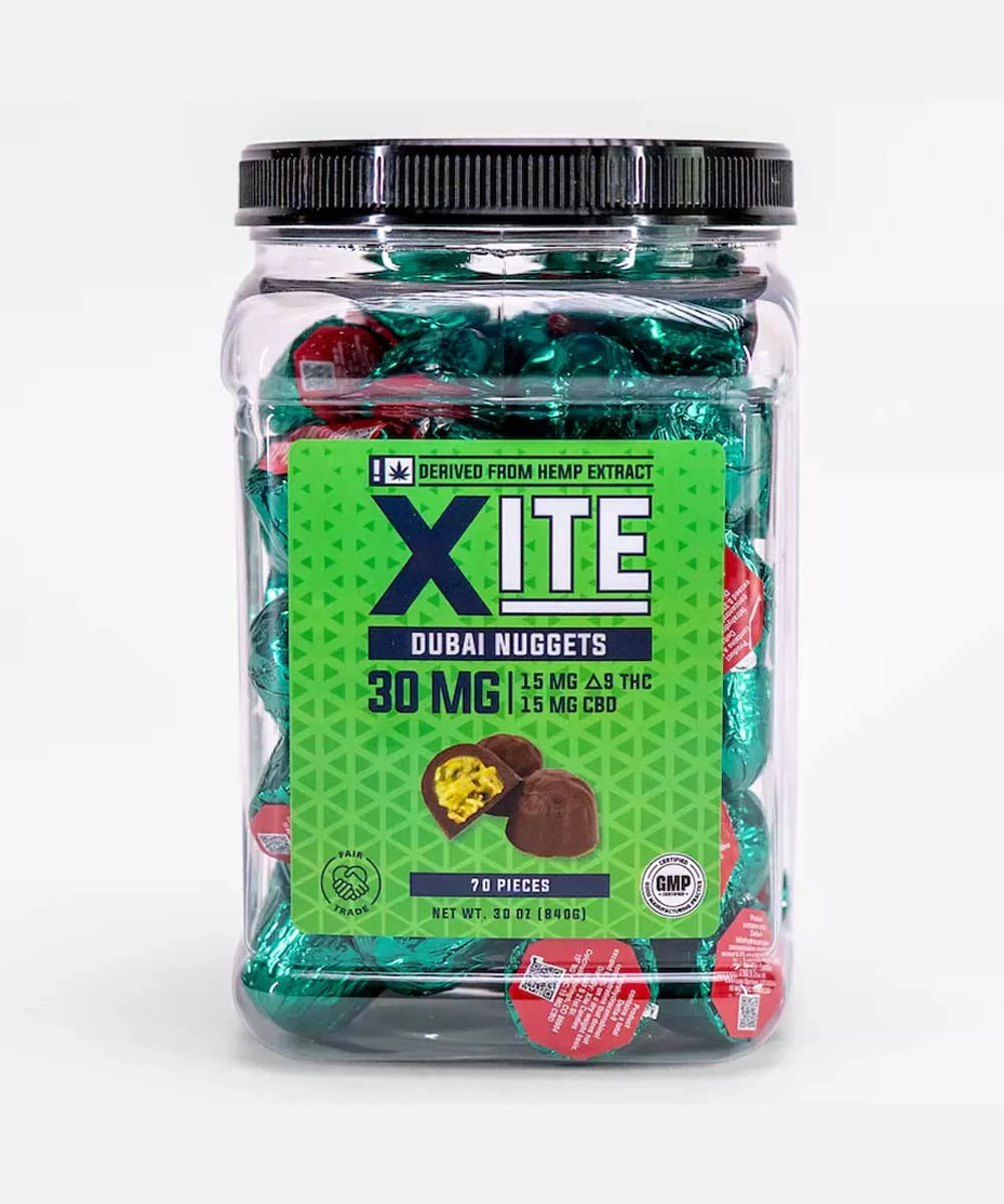 Xite Delta 9 – Dubai Nuggets – 30mg