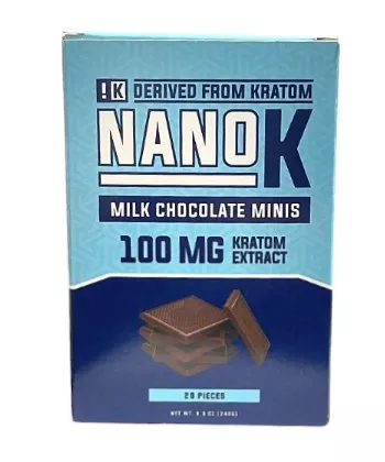 Xite Nano K Kratom Extract Milk Chocolate Minis (3ct Bag)
