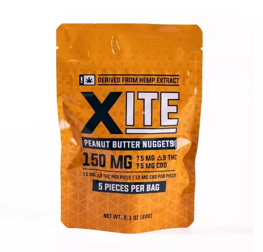 Xite Peanut Butter Nuggets CBD+THC 5-pack