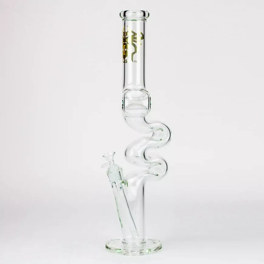 XTREAM – Kink Zong 7mm Glass Water Bong – 20″
