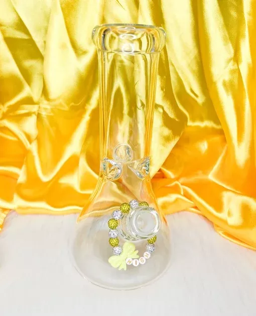 Yellow Bow Bong Bracelet