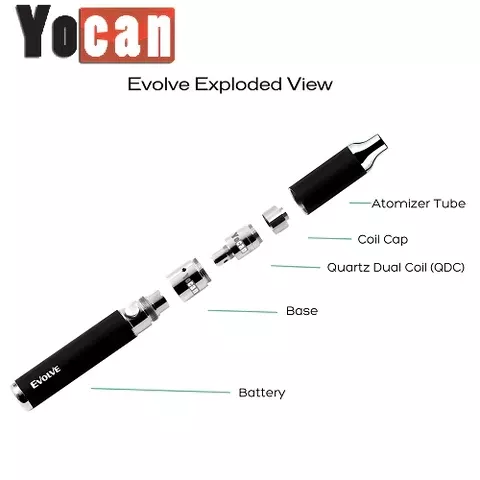 Yocan Evolve 650mAh Wax Pen Kit