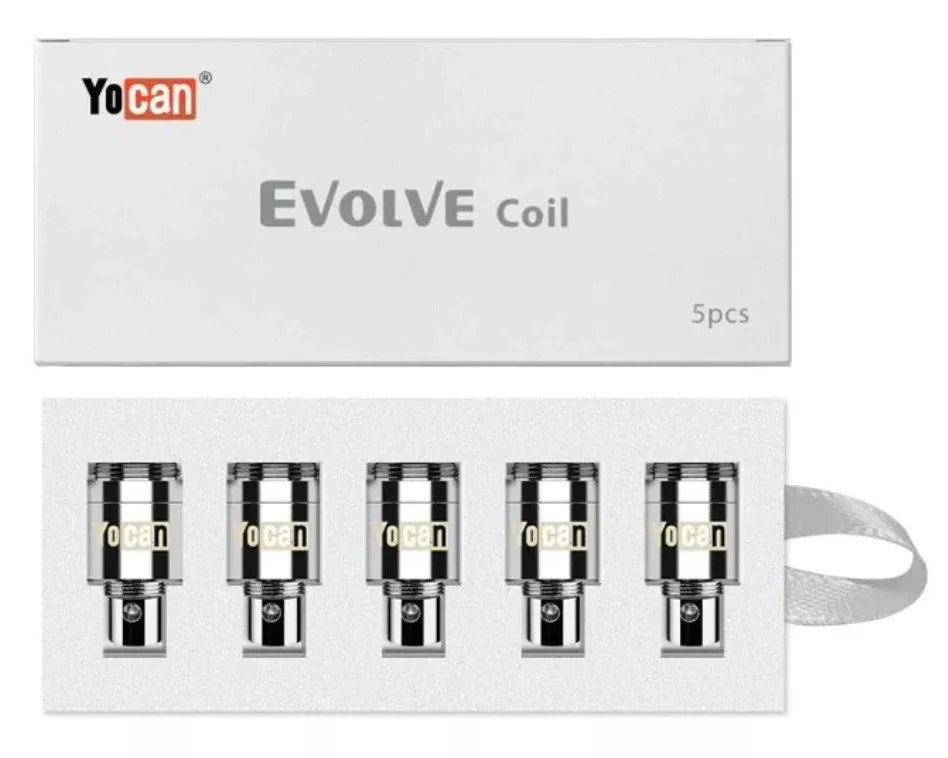 Yocan Evolve Coils 5-Pack - High-Performance Vaporizer Replacement Coils