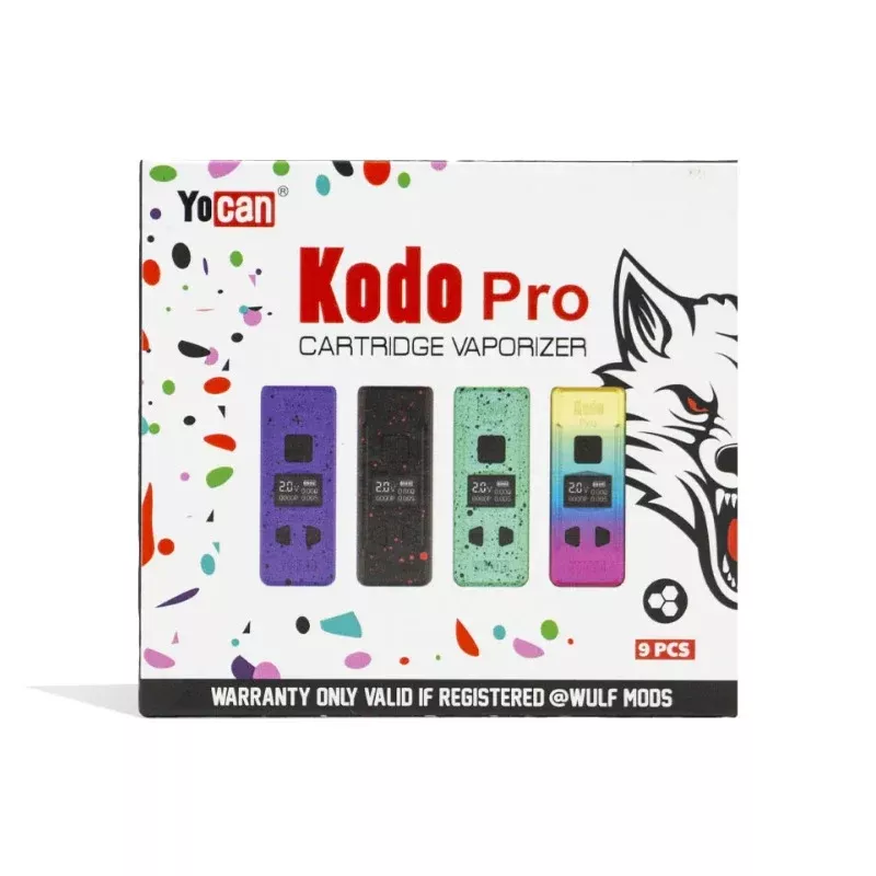 Yocan Kodo Pro 510 Batteries - 9 Count Display
