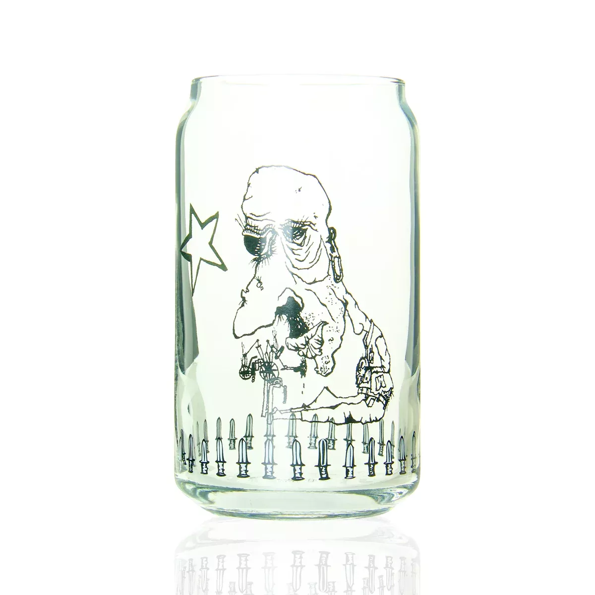 Zach P - 10oz Drinking Glass - Indulgence