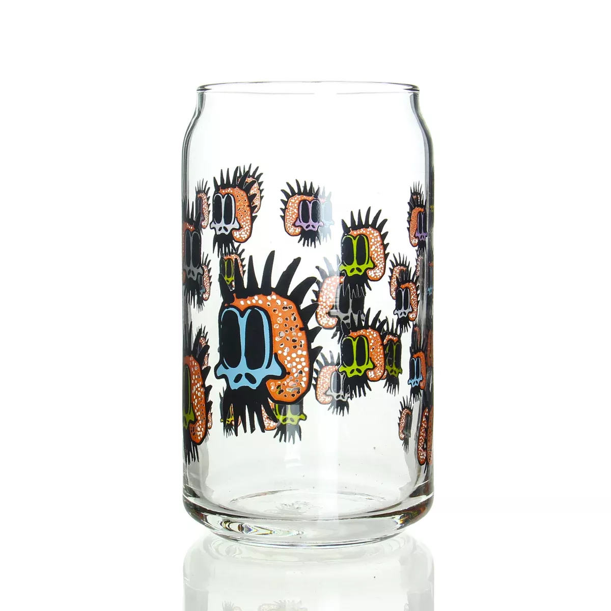 Zach P - 16oz Drinking Glass - Skullz Cup v2