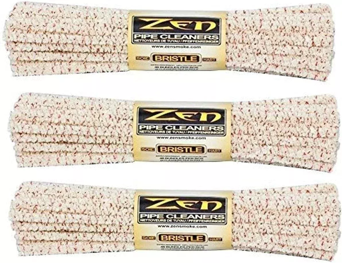 Zen 6" Natural Bristle Corse - pipe cleaners