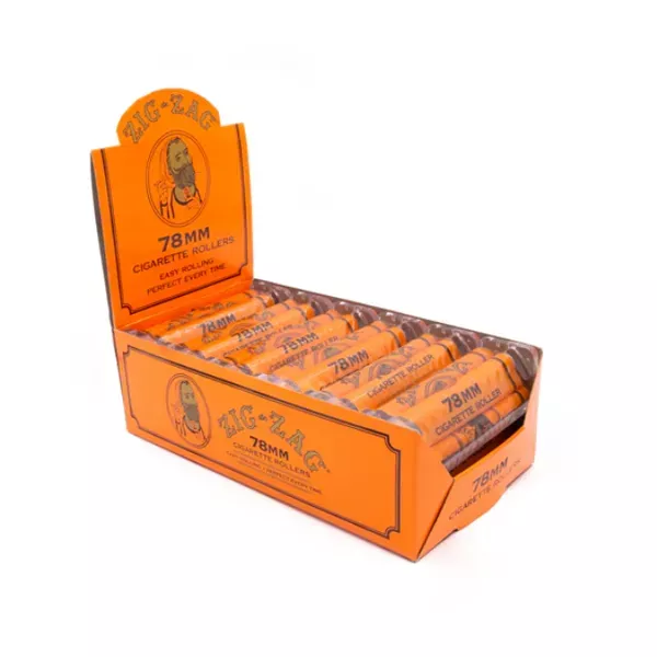 Zig Zag Cigarette Rollers, 78mm, 12 Rollers