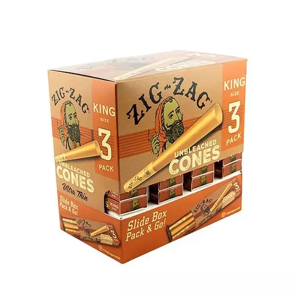 Zig Zag King Size Cones, 3pk, 36ct