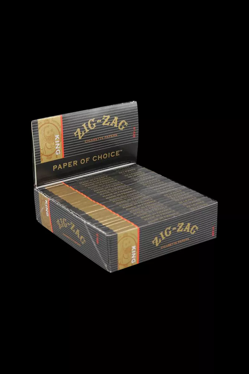 Zig Zag King Size Rolling Papers – 24 Pack