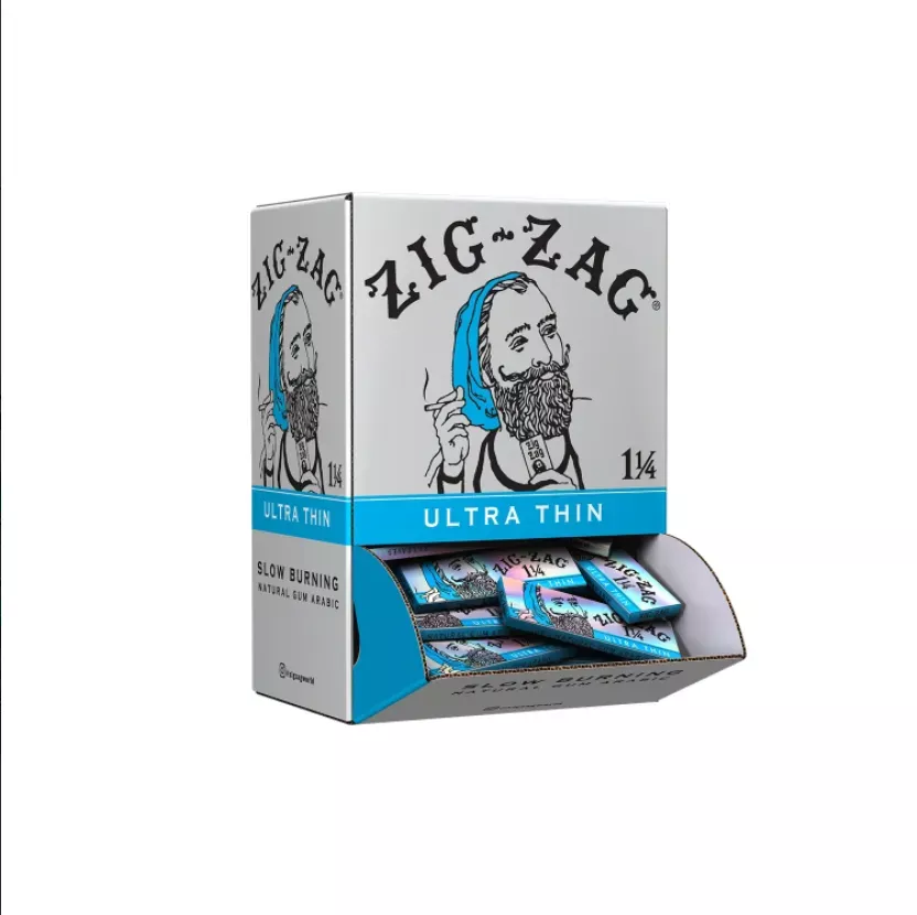 Zig Zag-Promo Display - Ultra Thin 1 1/4, 48ct