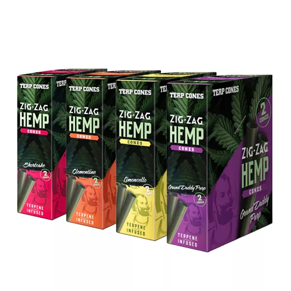 Zig Zag Terpene Infused Hemp Cones